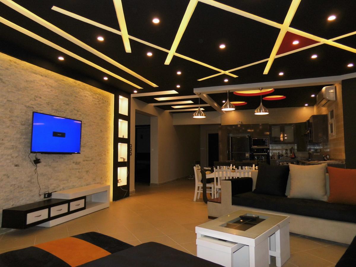 Three-Bedroom Apartment At Louly Beach Resort Ain Sukhna Exterior foto